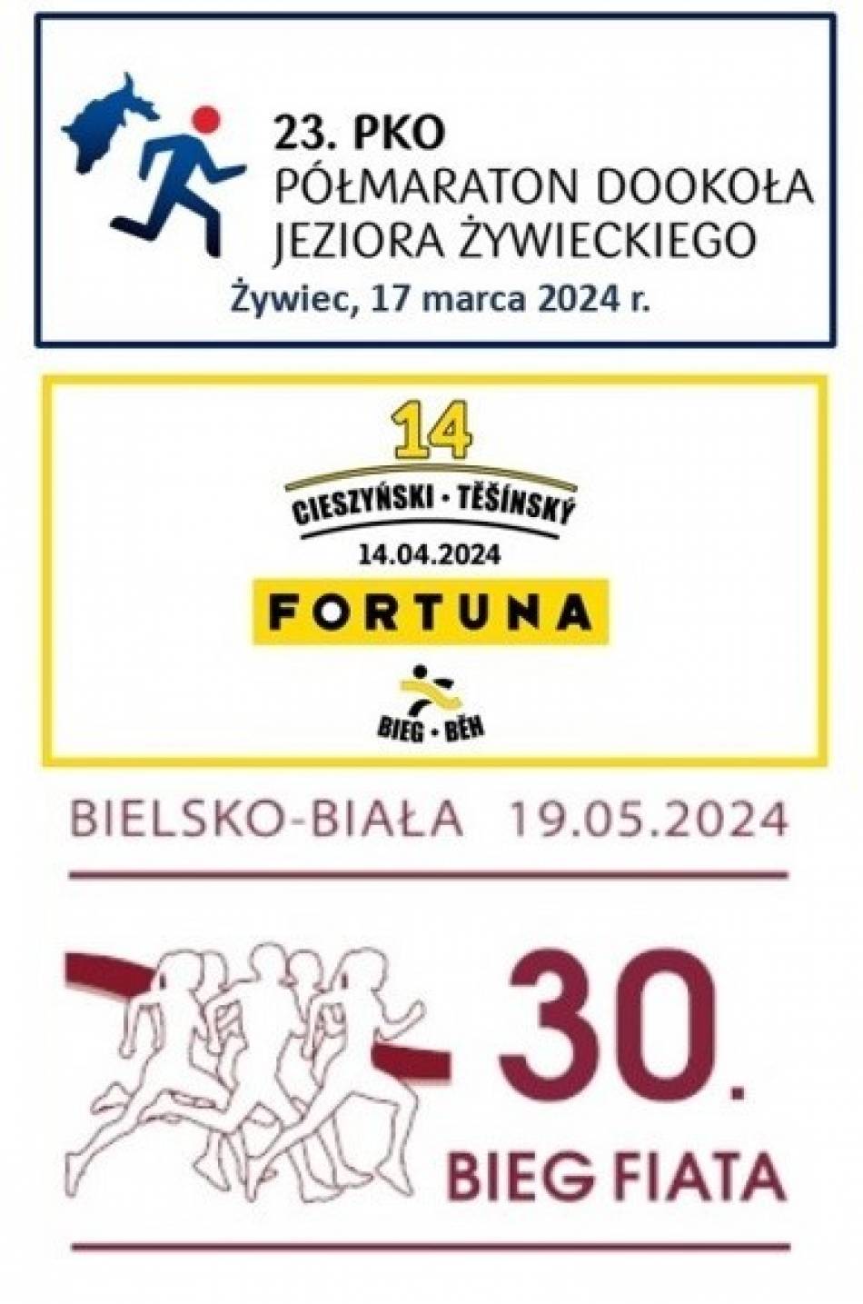 Zapraszamy na XI Puchar Euroregionu Beskidy w Biegach Ulicznych 2024