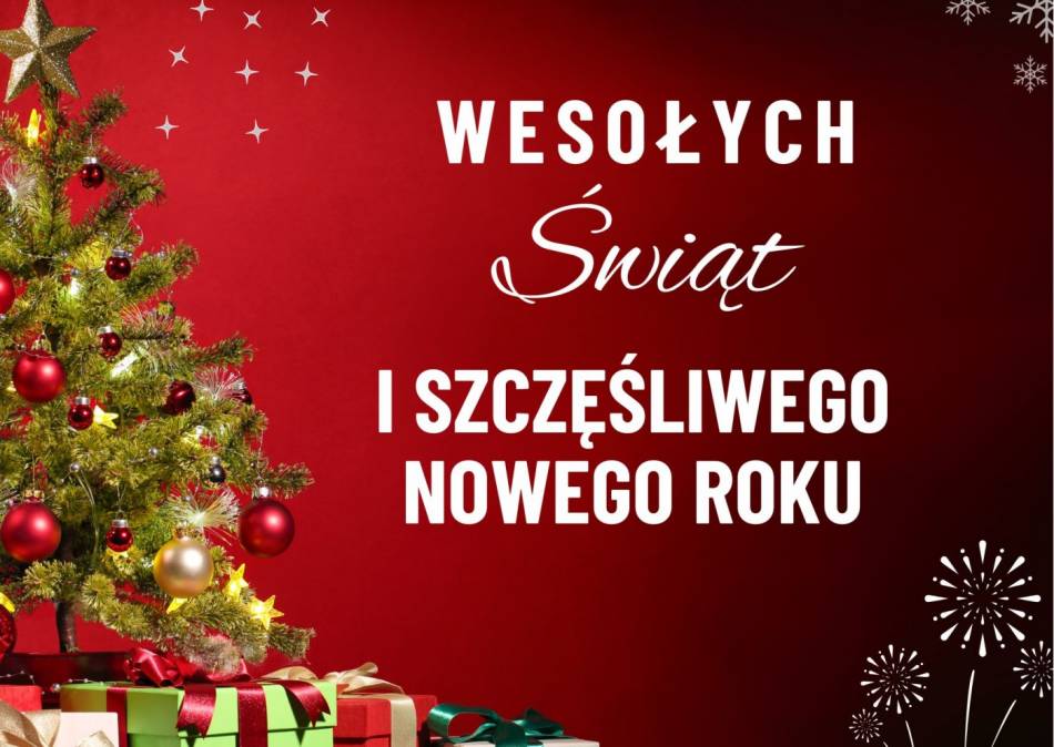Wesołych Świąt i Szczęśliwego Nowego Roku!
