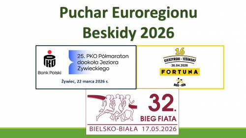 Zapraszamy na XIII Puchar Euroregionu Beskidy w Biegach Ulicznych 2026