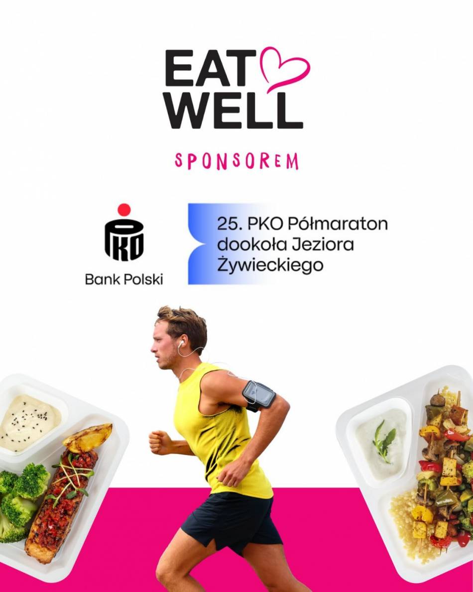 Marka EAT WELL sponsorem biegu!